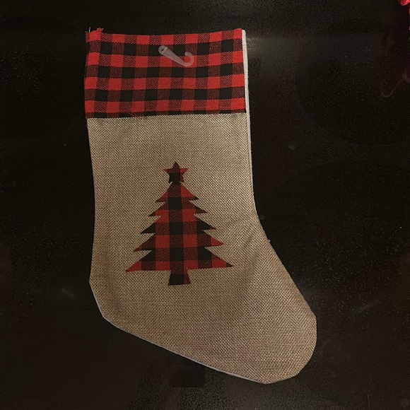 Other - Buffalo plaid stocking
